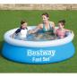 Preview: ARDEBO.de - Bestway Fast Set Pool Aufblasbar Rund 183x51 cm Blau