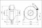 Preview: Maico ERR 10/1 S Radial-Rohrventilator (800.271)