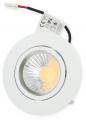 Preview: ARDEBO.de Nobile LED Downlight A 5068 T Flat weiß-matt 8W 930 38° dim C, 900lm, 3000K, weiß matt (1856861023)