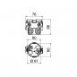 Preview: OBO Bettermann UG 66-L Unterputz-Geräte-Verbindungsdose, luftdicht (2003708)