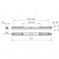 Preview: Philips CoreLine LED-Feuchtraumleuchte WT120C G2 LED37S/840 PSU PCO L1200, 28,6W, 3700lm, 4000K, grau (34979499)