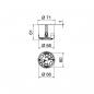 Preview: OBO Bettermann HG 61-L HW Hohlwand-Geräte-Verbindungsdose, luftdicht (2003808)