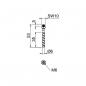 Preview: OBO Bettermann MMS+ ST 6X55 Stockanker MMS-plus ST 6x55, mit Anschlussgewinde (3498264)