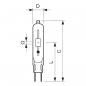 Preview: Philips MASTERColour CDM-TC 35W/830 G8.5 1CT/12, 39,1W, 3100lm, 3000K (20000615)