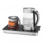 Preview: ARDEBO.de ProfiCook PC-TKS 1056 Tee-/Kaffeestation, 3 IN 1 Station, edelstahl/schwarz