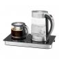 Preview: ProfiCook PC-TKS 1056 Tee-/Kaffeestation, 3 IN 1 Station, edelstahl/schwarz