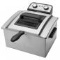 Preview: ARDEBO.de ProfiCook PC-FR 1038 Doppel-Fritteuse, 5 L, 3000 W, 30-Minuten-Timer, stufenlos, 2 Kontrollleuchten, inox (501038)