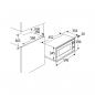 Preview: PKM MW800.8-20G-EB Einbau-Mikrowelle, 800 W, 20 Liter, 6 Stufen, Grill, Auftaufunktion, Endsignal, Druckknopf, Drehteller, edelstahl