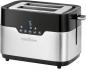 Preview: ARDEBO.de ProfiCook PC-TA 1170 Toaster, 770-920 W, breite Toastschlitze, Sensor Touch, schwarz/edelstahl