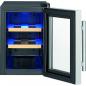 Preview: ProfiCook PC-WK 1231 Glastürkühlschrank, 17L, 25 cm breit, Thermoelektrische Kühlung, Anti-Vibrationssystem, schwarz