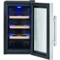 Preview: ProfiCook PC-WK 1233 Glastürkühlschrank, 23 L, 43 cm breit, Anti-Vibrationssystem, Thermoelektrische Kühlung, schwarz