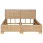 Preview: Bettrahmen Rattan Handgeflochten 140x200 cm