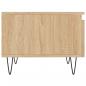 Preview: Couchtisch Sonoma-Eiche 50x46x35 cm Holzwerkstoff