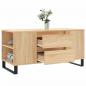 Preview: Couchtisch Sonoma-Eiche 102x44,5x50 cm Holzwerkstoff