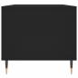 Preview: Couchtisch Schwarz 90x49x45 cm Holzwerkstoff