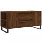 Preview: Couchtisch Braun Eichen-Optik 102x44,5x50 cm Holzwerkstoff