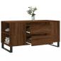 Preview: Couchtisch Braun Eichen-Optik 102x44,5x50 cm Holzwerkstoff