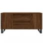 Preview: Couchtisch Braun Eichen-Optik 102x44,5x50 cm Holzwerkstoff