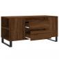 Preview: Couchtisch Braun Eichen-Optik 102x44,5x50 cm Holzwerkstoff