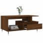 Preview: Couchtisch Braun Eichen-Optik 90x49x45 cm Holzwerkstoff