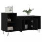 Preview: TV-Schrank Schwarz 100x35x55 cm Holzwerkstoff