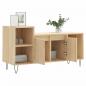 Preview: TV-Schrank Sonoma-Eiche 100x35x55 cm Holzwerkstoff