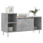 Preview: TV-Schrank Betongrau 100x35x55 cm Holzwerkstoff