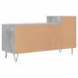 Preview: TV-Schrank Betongrau 100x35x55 cm Holzwerkstoff