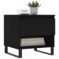 Preview: Couchtische 2 Stk. Schwarz 50x46x50 cm Holzwerkstoff