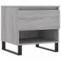 Preview: Couchtische 2 Stk. Grau Sonoma 50x46x50 cm Holzwerkstoff