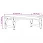 Preview: Monitorständer Räuchereiche 37x23x14 cm Holzwerkstoff