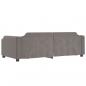 Preview: Tagesbett Ausziehbar mit Schubladen Taupe 100x200 cm Stoff