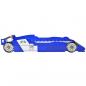 Preview: Kinder Rennwagen-Bett 90x200 cm Blau