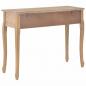 Preview: 280047 Dressing Console Table with 3 Drawers Brown