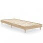 Preview: Bettgestell Sonoma-Eiche 75x190 cm Holzwerkstoff