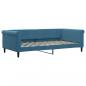 Preview: Tagesbett Blau 100x200 cm Samt