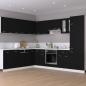 Preview: Schubunterschrank Schwarz 30x46x81,5 cm Holzwerkstoff