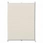 Preview: Plissee Rollo Jalousie Plisseerollo 50x150cm Creme