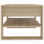 Preview: Couchtisch Sonoma-Eiche 102x55x45 cm Holzwerkstoff