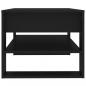 Preview: Couchtisch Schwarz 102x55x45 cm Holzwerkstoff