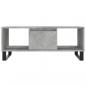 Preview: Couchtisch Betongrau 90x50x36,5 cm Holzwerkstoff