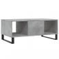 Preview: Couchtisch Betongrau 90x50x36,5 cm Holzwerkstoff