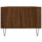 Preview: Couchtisch Braun Eichen-Optik 90x50x36,5 cm Holzwerkstoff