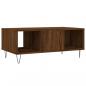 Preview: Couchtisch Braun Eichen-Optik 90x50x36,5 cm Holzwerkstoff