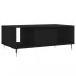 Preview: Couchtisch Schwarz 90x50x36,5 cm Holzwerkstoff