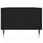 Preview: Couchtisch Schwarz 90x50x36,5 cm Holzwerkstoff