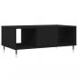 Preview: Couchtisch Schwarz 90x50x36,5 cm Holzwerkstoff