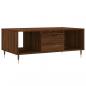 Preview: Couchtisch Braun Eichen-Optik 90x50x36,5 cm Holzwerkstoff