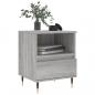 Preview: Nachttische 2 Stk. Grau Sonoma 40x35x50 cm Holzwerkstoff