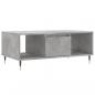 Preview: Couchtisch Betongrau 90x50x36,5 cm Holzwerkstoff